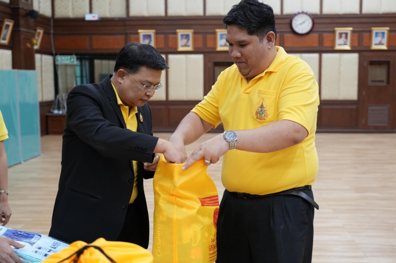พิธีวางศิลาฤกษ์อาคารสำนักงานและอาคารชุดพักอาศัย สำนักตรวจเงินแผ่นดินจังหวัดปราจีนบุรี