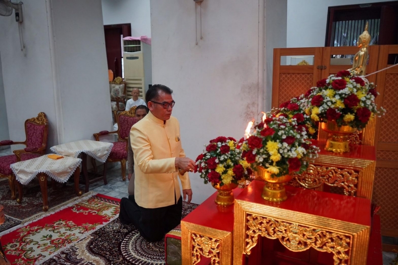 2562-07-15 สำนักงานการตรวจเงินแผ่นดิน ร่วมบำเพ็ญกุศลเทศน์มหาชาติเวสสันดรชาดก เนื่องในสัปดาห์เผยแพร่พระพุทธศาสนา  วันอาสาฬหบูชาแล