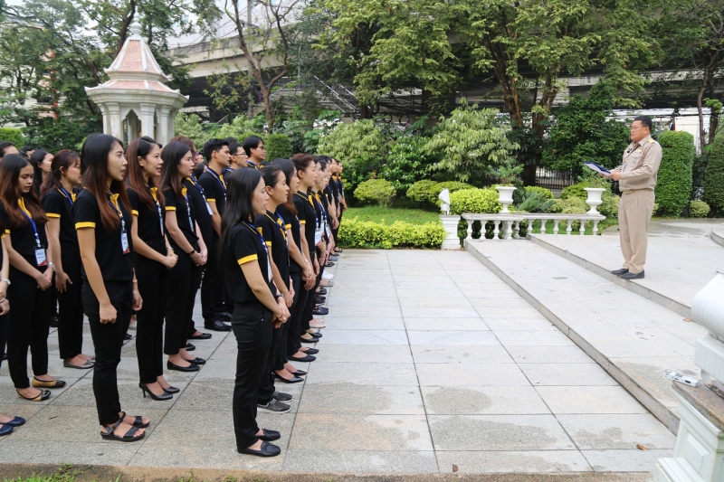 พิธีเปิดโครงการพัฒนาข้าราชการใหม่