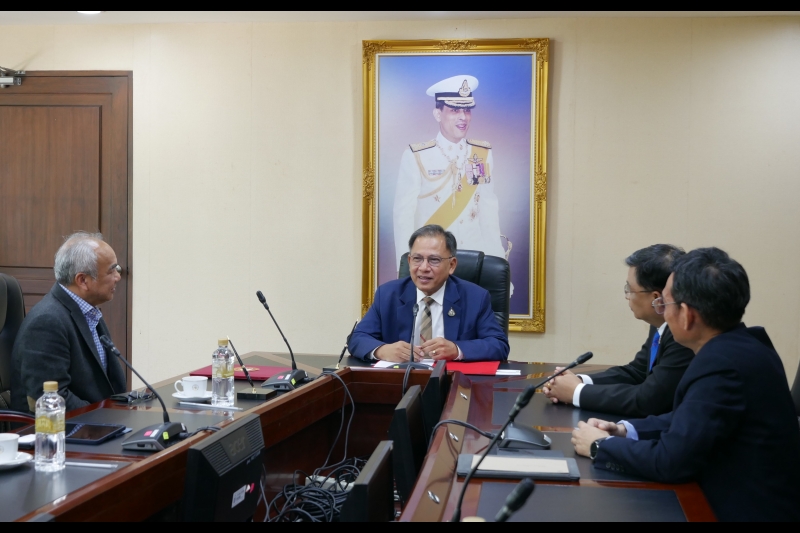 พิธีลงนามในสัญญาโครงการพัฒนาการตรวจเงินแผ่นดินอิเล็กทรอนิกส์แบบบูรณาการ (Thailand Smart e-Audit: TSEA) ระหว่าง สำนักงานการตรวจเง