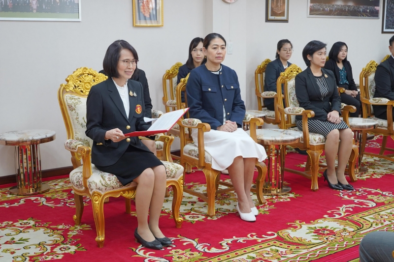 พิธีมอบประกาศนียบัตร โครงการฝึกอบรมหลักสูตร 