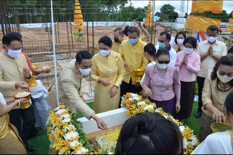 พิธีวางศิลาฤกษ์อาคารที่ทำการและอาคารชุดพักอาศัย สำนักตรวจเงินแผ่นดินจังหวัดสระแก้ว