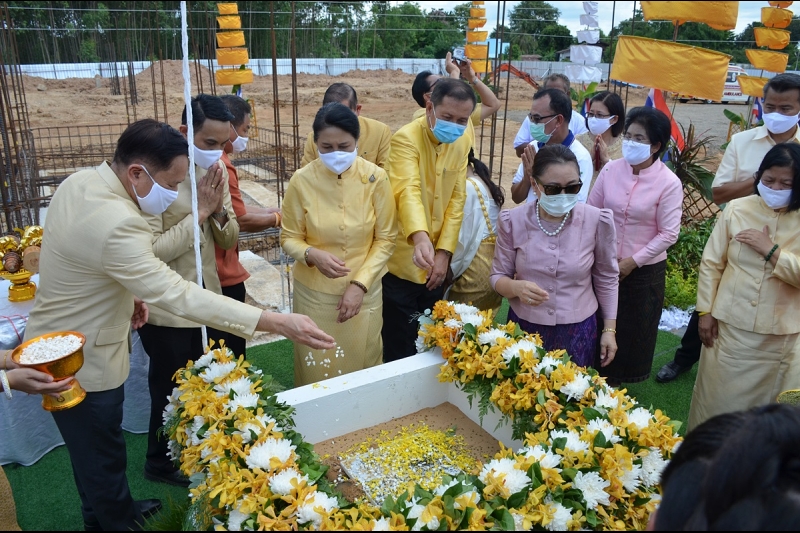 พิธีวางศิลาฤกษ์อาคารที่ทำการและอาคารชุดพักอาศัย สำนักตรวจเงินแผ่นดินจังหวัดสระแก้ว