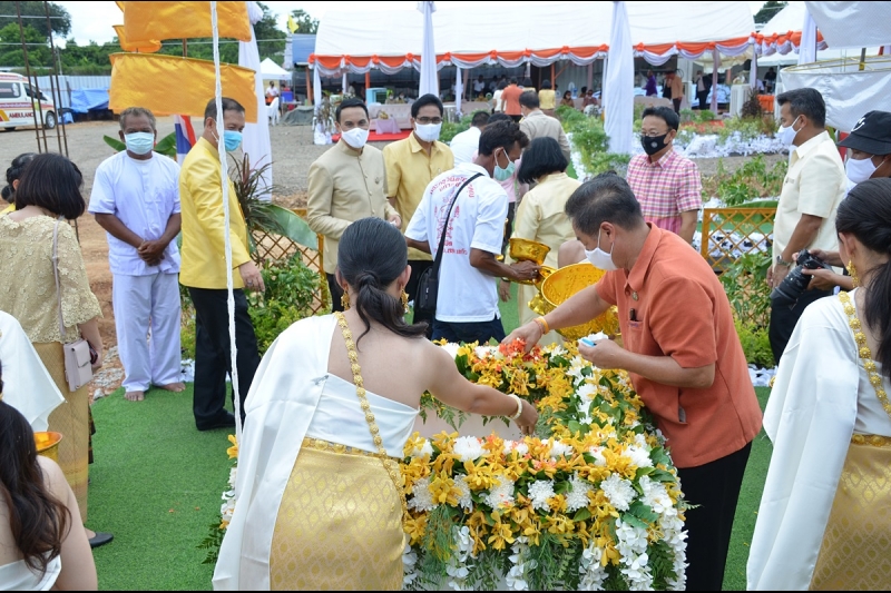 พิธีวางศิลาฤกษ์อาคารที่ทำการและอาคารชุดพักอาศัย สำนักตรวจเงินแผ่นดินจังหวัดสระแก้ว