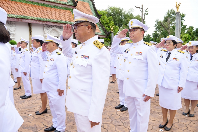 สำนักงานการตรวจเงินแผ่นดิน ถวายผ้าพระกฐินพระราชทาน ประจำปี 2562 ณ พระมหาธาตุแก่นนครอนุสรณ์สาธุชน วัด