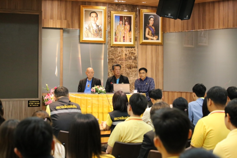 พิธีทำบุญตักบาตรข้าวสารอาหารแห้ง เดือนมีนาคม 2562