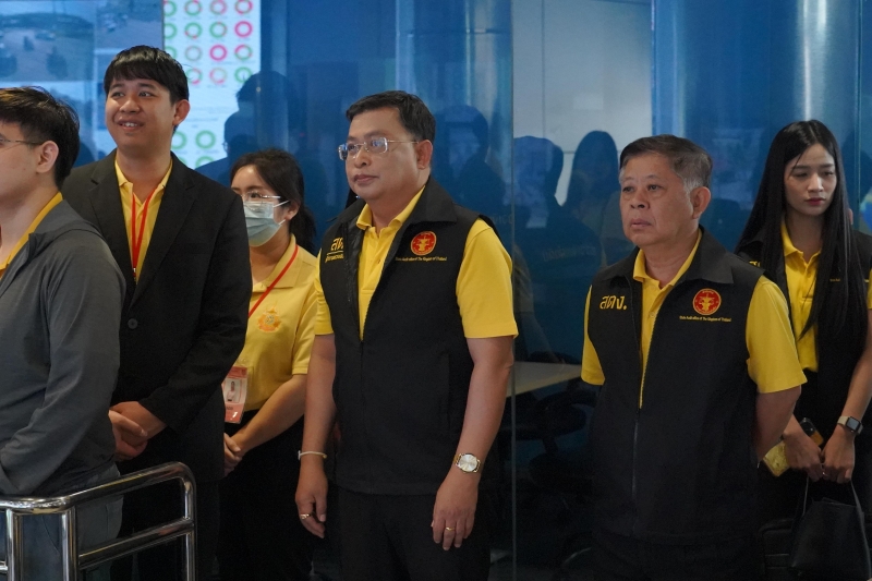 พิธีทำบุญตักบาตรข้าวสารอาหารแห้ง เดือนเมษายน 2562