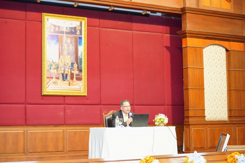 ผู้ว่าการตรวจเงินแผ่นดิน ให้เกียรติเป็นวิทยากรบรรยายหัวข้อ 