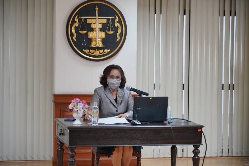 นางยุพิน ชลานนท์นิวัฒน์ กรรมการตรวจเงินแผ่นดิน ให้เกียรติเป็นวิทยากรบรรยายในโครงการพัฒนาข้าราชการใหม่ ปีงบประมาณ พ.ศ. 2564