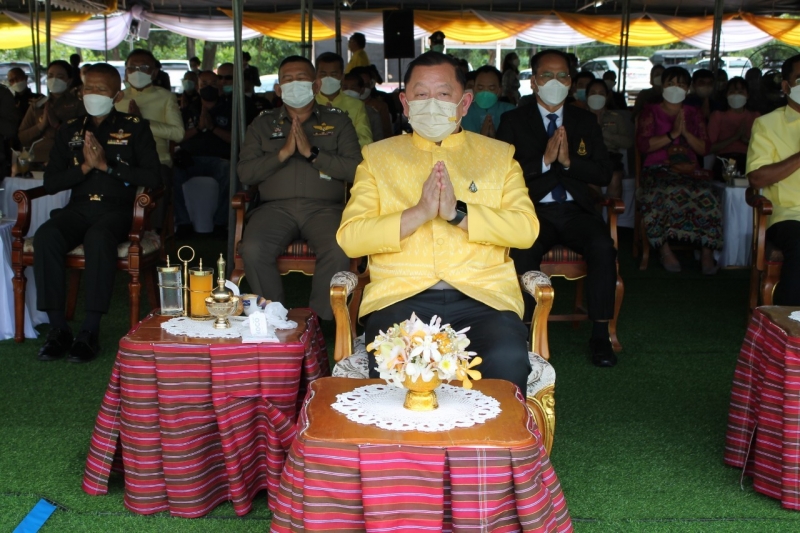 พิธีวางศิลาฤกษ์อาคารที่ทำการสำนักตรวจเงินแผ่นดินจังหวัดสุรินทร์ พร้อมอาคารชุดพักอาศัยและสิ่งก่อสร้างประกอบ