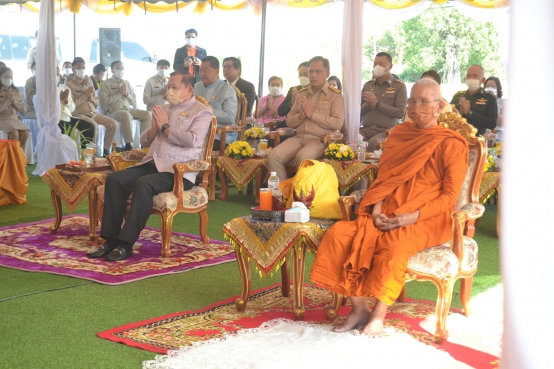  พิธีวางศิลาฤกษ์อาคารสำนักงานและอาคารชุดพักอาศัย สำนักตรวจเงินแผ่นดินจังหวัดร้อยเอ็ด