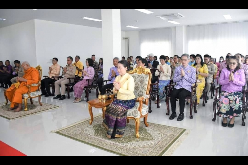 พิธีเปิดอาคารที่ทำการสำนักตรวจเงินแผ่นดินจังหวัดพัทลุง 