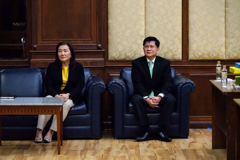 คณะการบัญชีและการจัดการ มหาวิทยาลัยมหาสารคามศึกษาดูงานสำนักงานการตรวจเงินแผ่นดิน