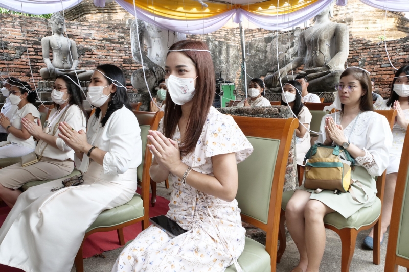 พิธีอธิษฐานจิตมวลสาร แผ่นจาร และแผ่นดวงชะตา 