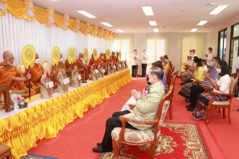 พิธีเปิดอาคารที่ทำการสำนักตรวจเงินแผ่นดินจังหวัดบึงกาฬ