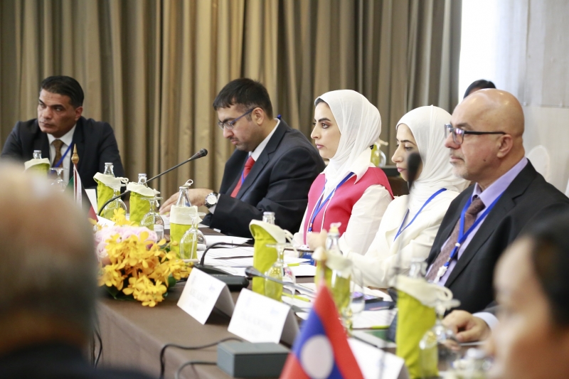 the opening ceremony of the “2nd Joint Meeting of Cooperative  Audit and Research Projects of ASOSAI Working Group on Environmen