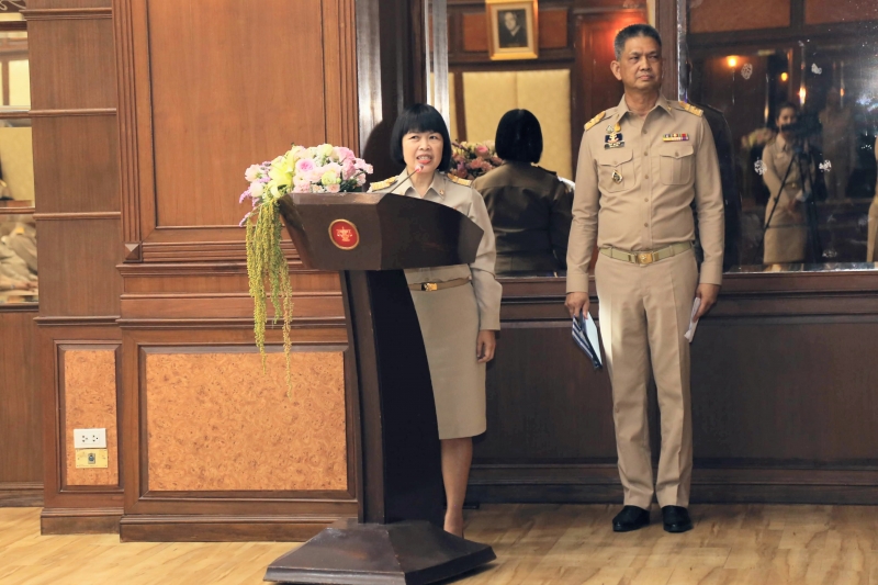 พิธีแสดงกตเวทิตาจิตในโอกาสครบวาระดำรงตำแหน่งกรรมการตรวจเงินแผ่นดิน  