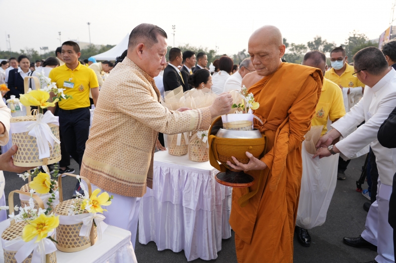 พิธีวางศิลาฤกษ์อาคารที่ทำการและอาคารชุดพักอาศัย สำนักตรวจเงินแผ่นดินจังหวัดสกลนคร 