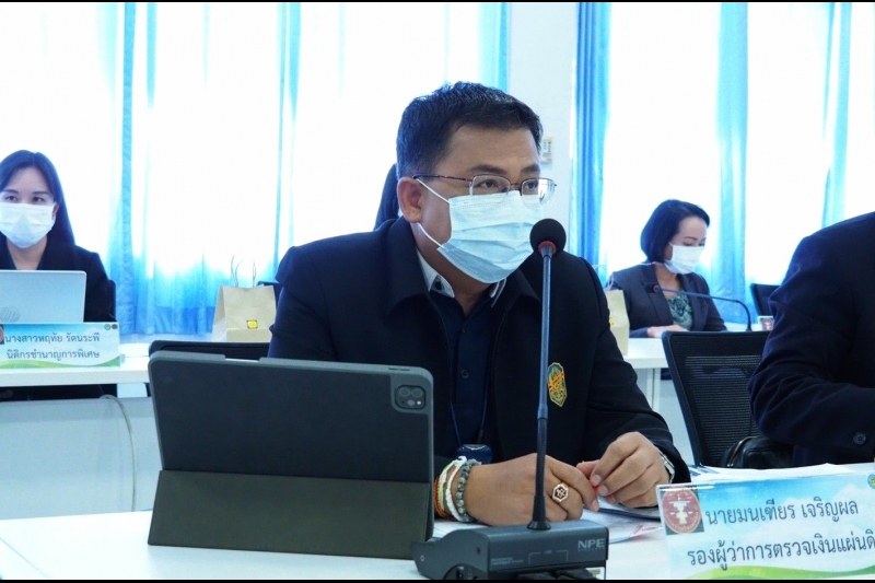 การลงพื้นที่เพื่อประเมินแนะนำและเสริมสร้างความรู้ความเข้าใจเกี่ยวกับวินัยการเงินการคลังของรัฐ 