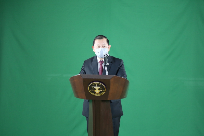 พิธีเปิดโครงการสัมมนาทางวิชาการ เรื่อง “ภารกิจถูกต้องโปร่งใส รอบรู้วินัยการเงินการคลัง” ผ่านระบบออนไลน์ (Online) แบบถ่ายทอดสด (L