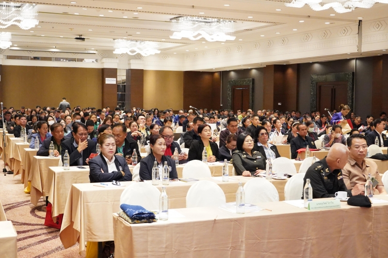 พิธีมอบประกาศนียบัตร โครงการฝึกอบรมหลักสูตร 