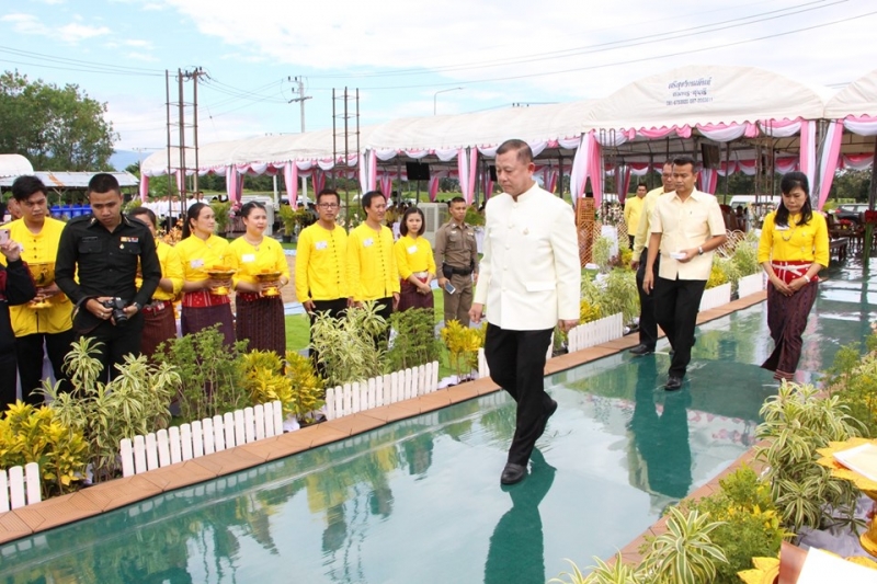  พิธีวางศิลาฤกษ์อาคารที่ทำการและอาคารชุดพักอาศัย และสิ่งก่อสร้างประกอบสำนักตรวจเงินแผ่นดินจังหวัดเพชรบูรณ์ 