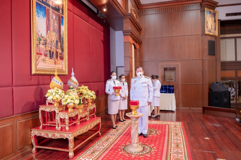 พิธีรับพระราชทานเครื่องราชอิสริยาภรณ์ชั้นสายสะพาย ประจำปี 2563
