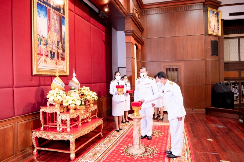 พิธีรับพระราชทานเครื่องราชอิสริยาภรณ์ชั้นสายสะพาย ประจำปี 2563