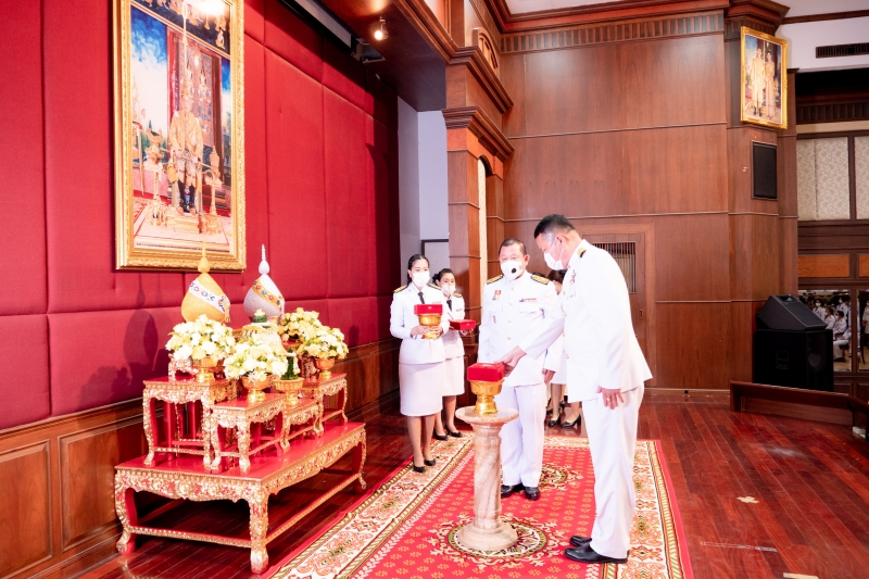 พิธีรับพระราชทานเครื่องราชอิสริยาภรณ์ชั้นสายสะพาย ประจำปี 2563