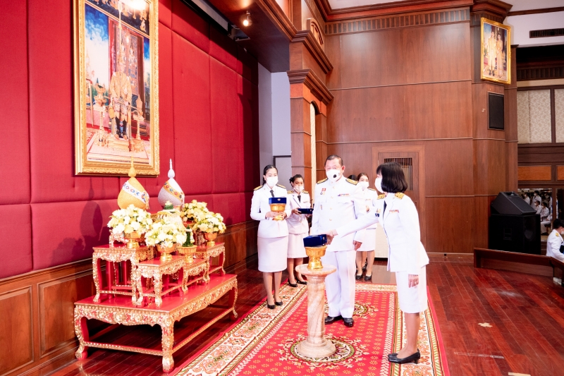 พิธีรับพระราชทานเครื่องราชอิสริยาภรณ์ชั้นสายสะพาย ประจำปี 2563