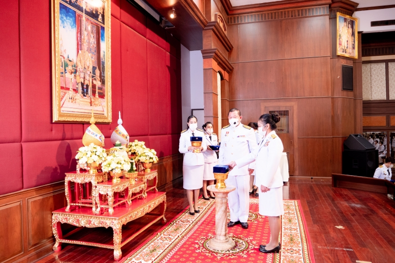 พิธีรับพระราชทานเครื่องราชอิสริยาภรณ์ชั้นสายสะพาย ประจำปี 2563