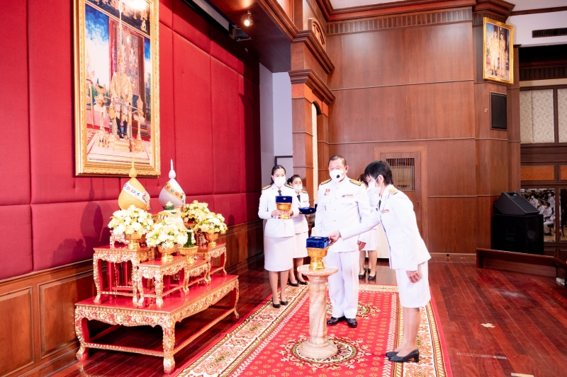 พิธีรับพระราชทานเครื่องราชอิสริยาภรณ์ชั้นสายสะพาย ประจำปี 2563
