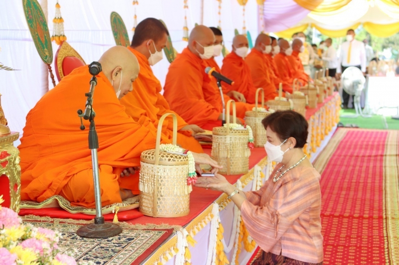 พิธีวางศิลาฤกษ์อาคารสำนักงานและอาคารชุดพักอาศัย สำนักตรวจเงินแผ่นดินจังหวัดปราจีนบุรี