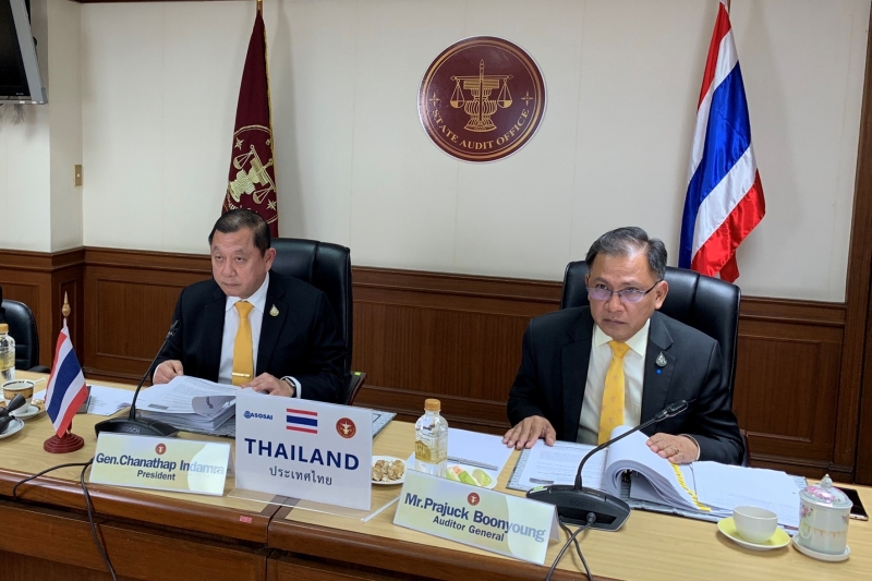  Executives of the State Audit Office participated in the 55th Virtual Governing Board Meeting