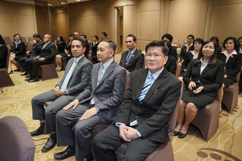 พิธีมอบประกาศนียบัตรและพิธีปิดโครงการพัฒนา นักบริหารการตรวจเงินแผ่นดินระดับสูง รุ่นที่ 9