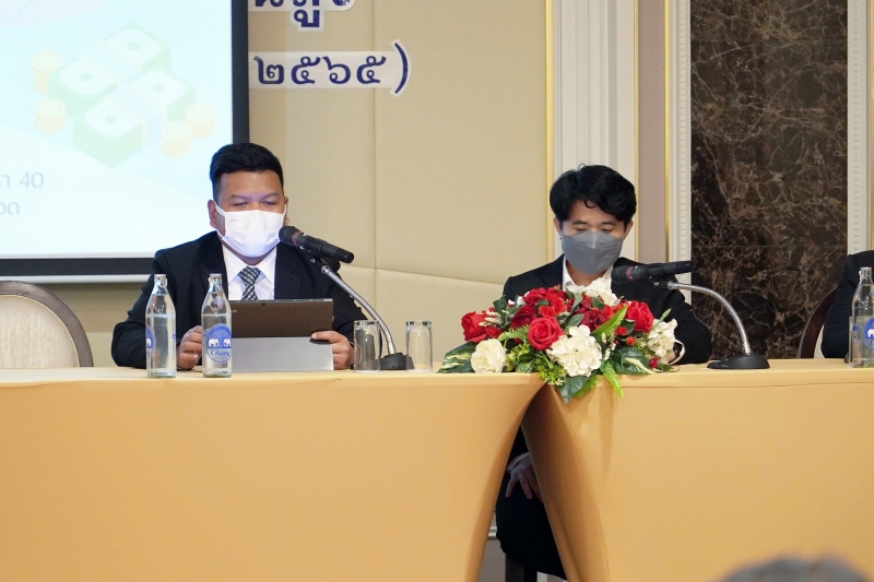 พิธีมอบประกาศนียบัตรและพิธีปิดโครงการพัฒนาบุคลากรด้านการวิเคราะห์ข้อมูลขั้นสูง ณ โรงแรม เดอะ เบอร์เคลีย์ ประตูน้ำ กรุงเทพมหานคร