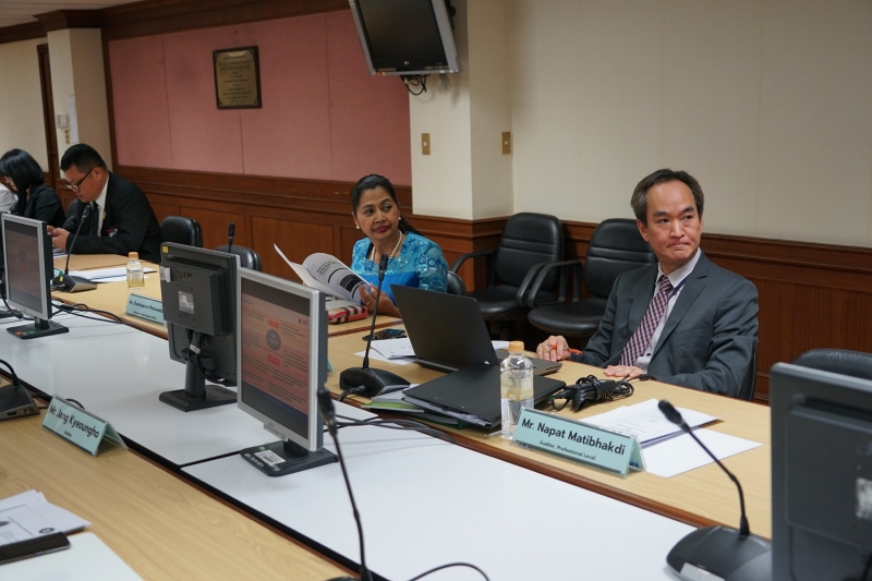 คณะผู้แทนจากสถาบันฝึกอบรมด้านการตรวจสอบและสืบสวนของ สตง. เกาหลี เข้าเยี่ยมคารวะ ปตง. ผตง. และคณะผู้บริหาร สตง.