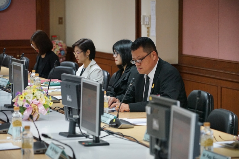 คณะผู้แทนจากสถาบันฝึกอบรมด้านการตรวจสอบและสืบสวนของ สตง. เกาหลี เข้าเยี่ยมคารวะ ปตง. ผตง. และคณะผู้บริหาร สตง.