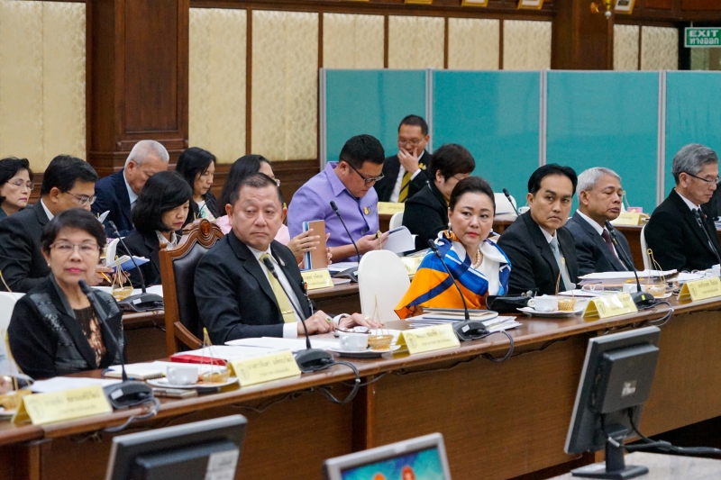 การประชุมหารือร่วมระหว่างคณะกรรมาธิการกิจการองค์กรอิสระตามรัฐธรรมนูญ วุฒิสภา และคณะกรรมการตรวจเงินแผ่นดิน ผู้ว่าการตรวจเงินแผ่น