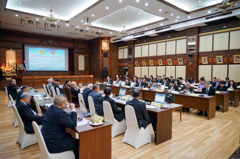 การประชุมหารือร่วมระหว่างคณะกรรมาธิการกิจการองค์กรอิสระตามรัฐธรรมนูญ วุฒิสภา และคณะกรรมการตรวจเงินแผ่นดิน ผู้ว่าการตรวจเงินแผ่น