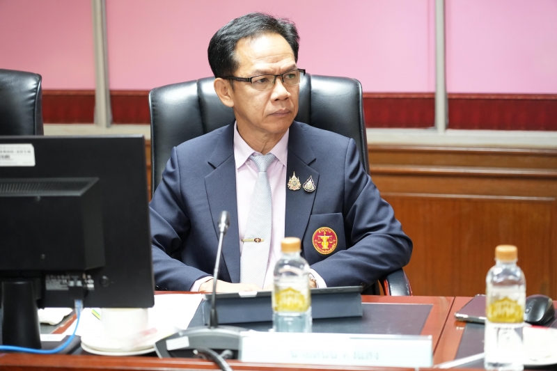 พิธีทำบุญตักบาตรข้าวสารอาหารแห้ง คณะสงฆ์จากวัดพระราม 9 กาญจนาภิเษก พระอารามหลวง 