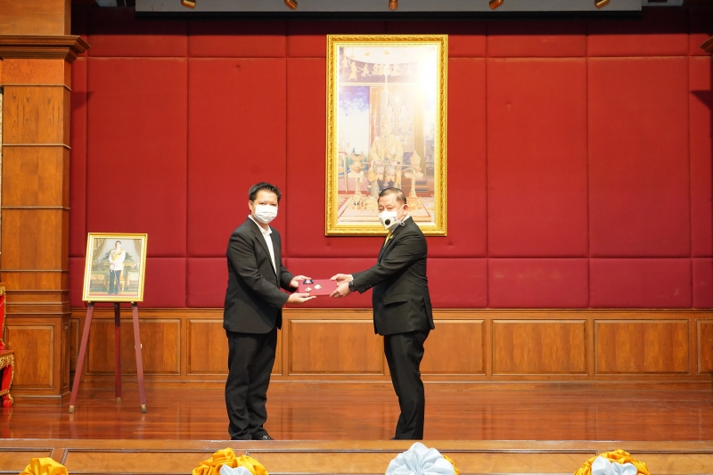 พิธีมอบประกาศนียบัตร โครงการพัฒนานักบริหารการตรวจเงินแผ่นดินระดับสูง (นตส.) รุ่นที่ 10