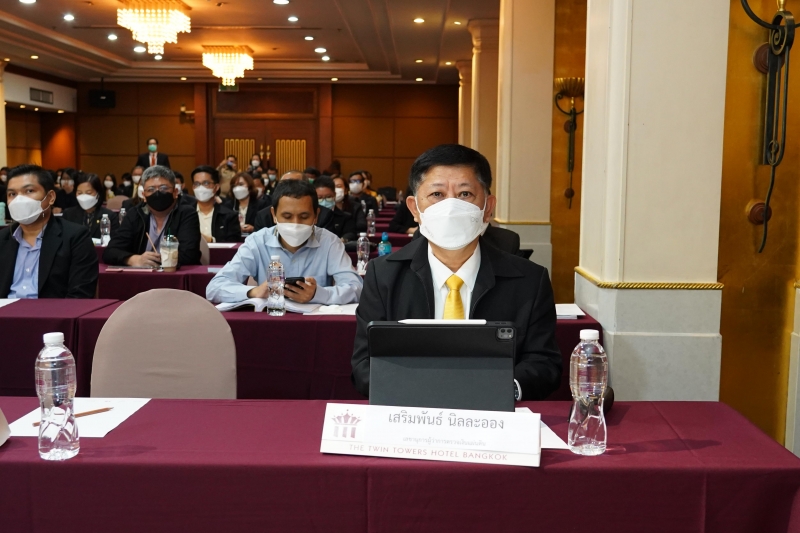 16 พิธีเปิดโครงการฝึกอบรม หลักสูตร “การตรวจสอบการปฏิบัติตามกฎหมาย เพื่อกำหนดแนวปฏิบัติฯ ตามหลักเกณฑ์มาตรฐานการตรวจเงินแผ่นดิน” 