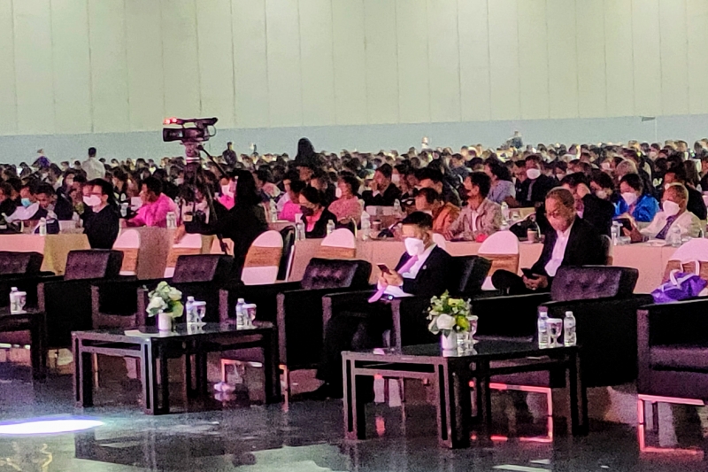  สำนักงานการตรวจเงินแผ่นดินร่วมการประชุมและการสัมมนาทางวิชาการสมาคมสันนิบาตเทศบาลแห่งประเทศไทย ครั้งที่ 22565 ณ เมืองทองธานี
