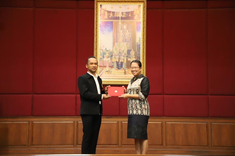 พิธีมอบประกาศโครงการพัฒนาศักยภาพผู้ปฏิบัติงานระดับชำนาญการ