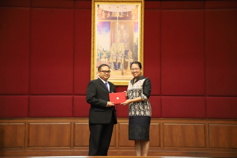พิธีมอบประกาศโครงการพัฒนาศักยภาพผู้ปฏิบัติงานระดับชำนาญการ