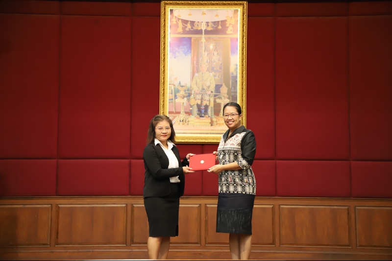 พิธีมอบประกาศโครงการพัฒนาศักยภาพผู้ปฏิบัติงานระดับชำนาญการ