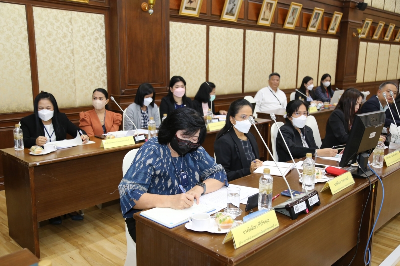 การประชุมสำนักตรวจสอบการเงินและบริหารพัสดุที่ 1-24