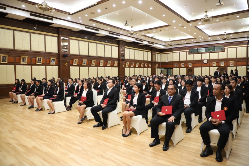 พิธีมอบประกาศโครงการพัฒนาศักยภาพผู้ปฏิบัติงานระดับชำนาญการ