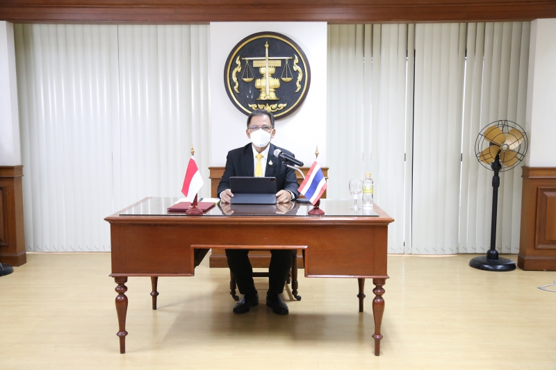 พิธีเปิดการศึกษาดูงานระหว่างประเทศผ่านระบบออนไลน์ (Online) โครงการพัฒนานักบริหารการตรวจเงินแผ่นดินระดับสูง (นตส.) รุ่นที่ 10